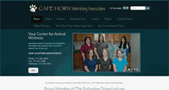 Desktop Screenshot of capehornvet.com